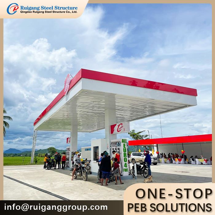 Steel Structure Gas Station Steel Structure Gas Station